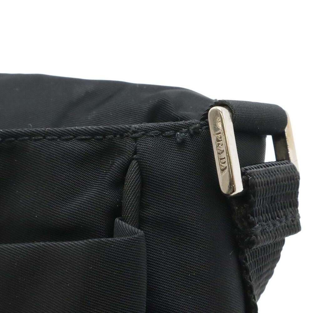 PRADA Black Leather Shoulder Bag - Picture 9 of 10